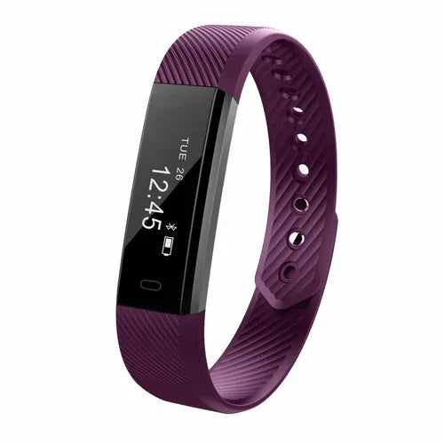 SmartFit Slim Activity Tracker And Monitor Smart Watch With FREE Extra PURPLE
