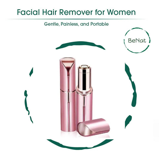 Rechargeable Facial + Eyebrow Hair Removers Set -2 Pack Default Title
