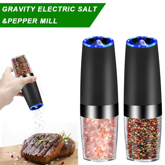 Electric Gravity Sensor Automatic Pepper Grinder Kitchen Tools 1pcs