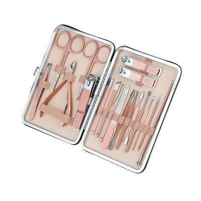 18 In 1 Lovely Lady DIY Manicure Pedicure Tool Set Default Title
