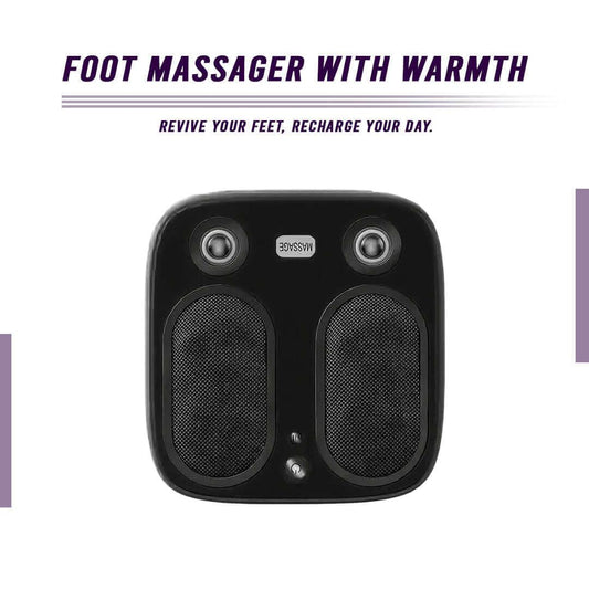 Stress & Pain Relief Foot Massager w/Heat- Deep Tissue, Circulation & Relaxing Default Title