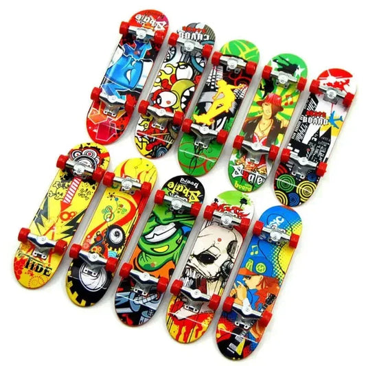 Finger Board Tech Truck Mini Skateboards Alloy Stent Party Favors Gift 10 Pcs