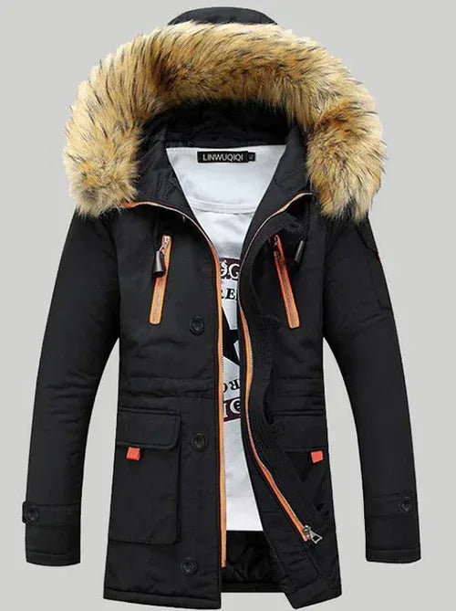 Padded winter clothing XXL / Black