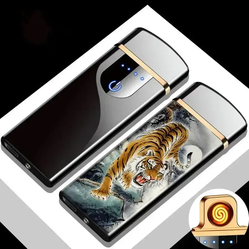 Windproof Metal Lighter 181-Black-7