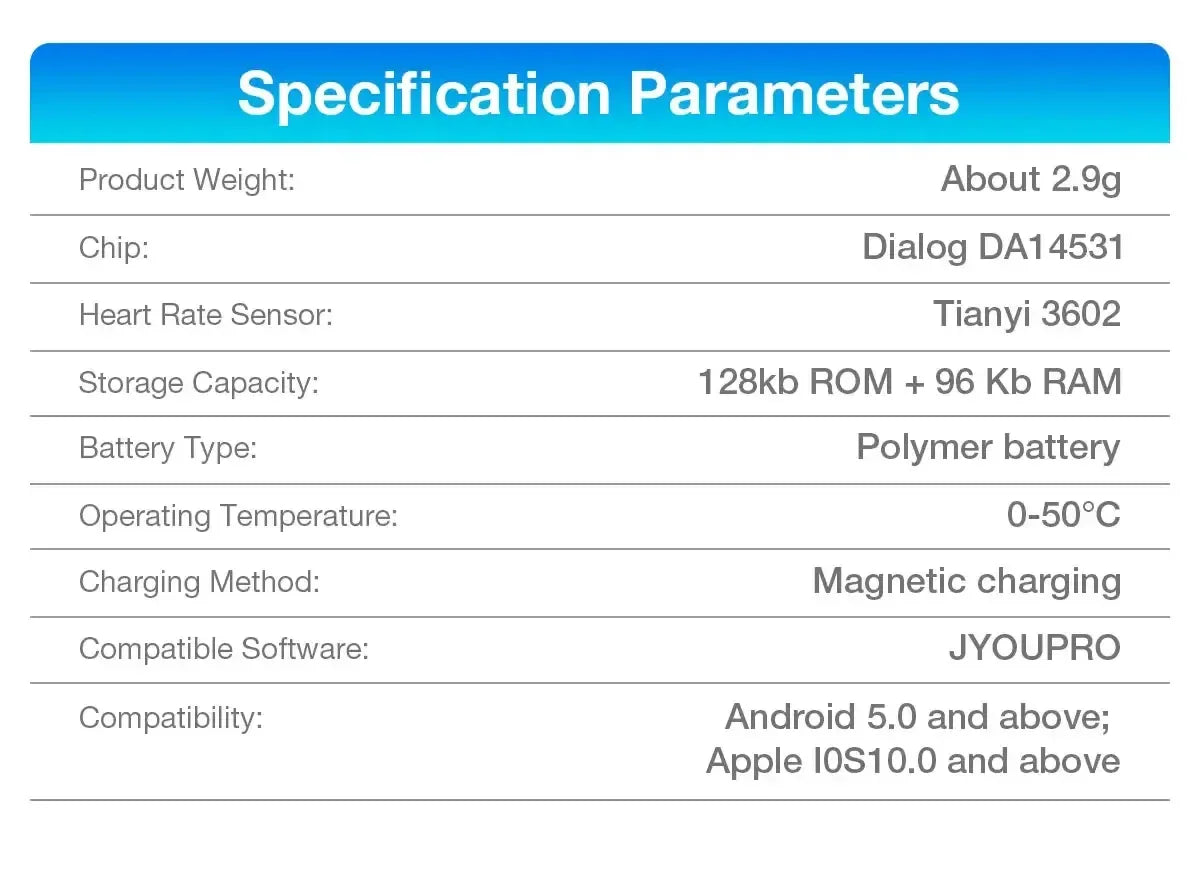 Aolon Gen3 Smart Ring Men Women Military Grade Titanium Steel Shell Waterproof Multi-sport Modes black / United States / 8