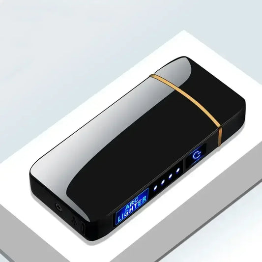 Windproof Metal Lighter A6-Black-5