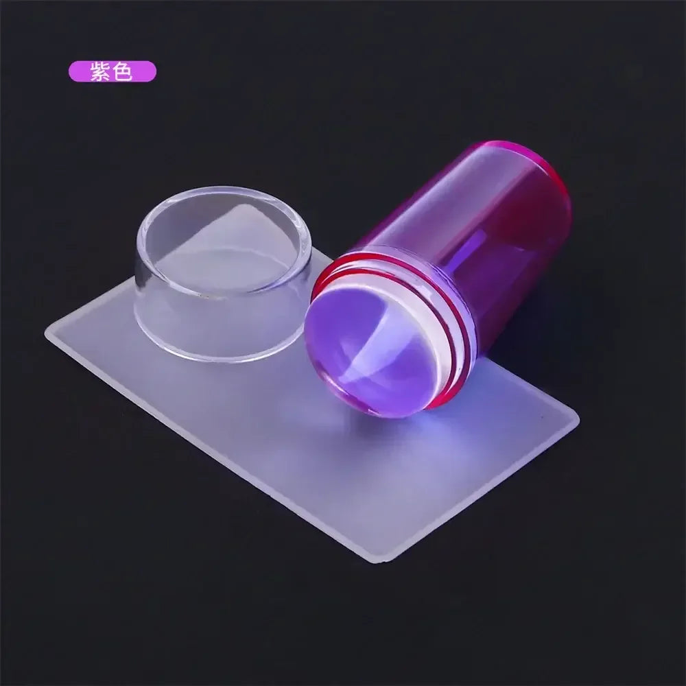 Silicone Transparent Nail Art B