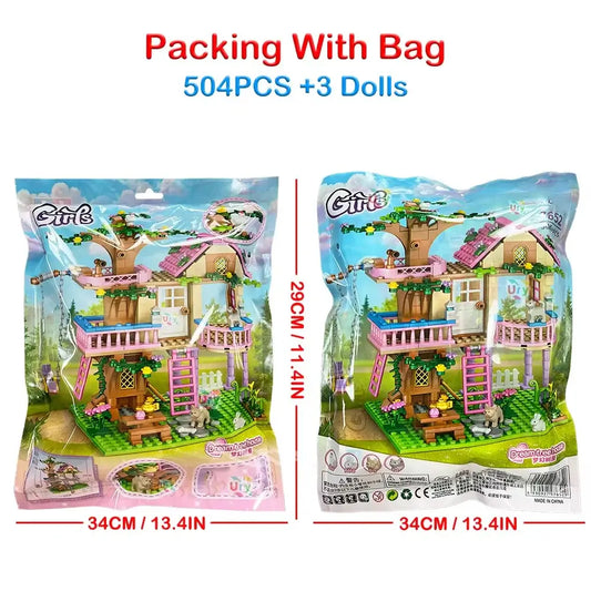 Friends City Tree House Building Block Set