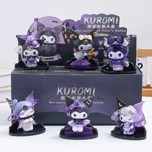 Sanrio Kuromi Kawaii Blind Box Figure – Poker Kingdom Spade Series