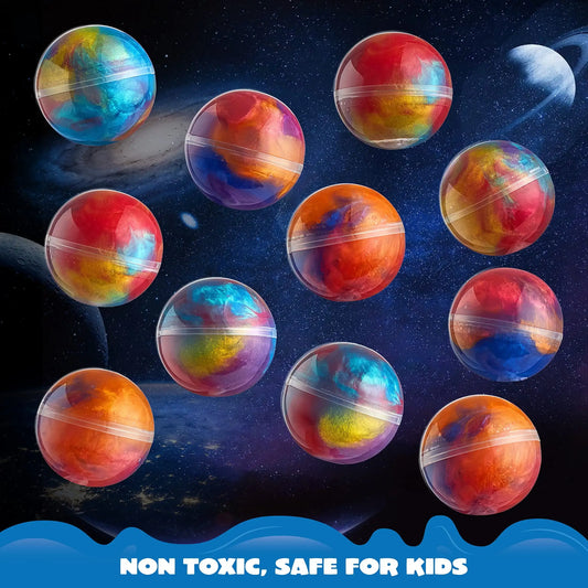 Joyfy 24-Piece Galaxy Slime Balls Party Favors Set OneSize / United States / Aurora