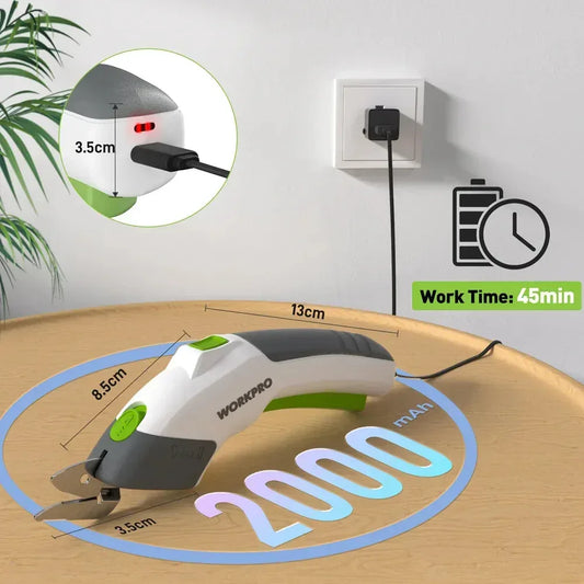 Wireless Electric Scissors 3.6V Scissors