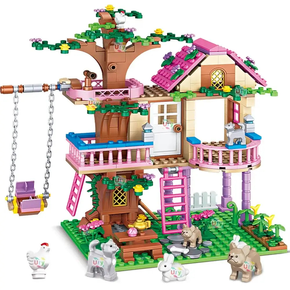 Friends City Tree House Building Block Set
