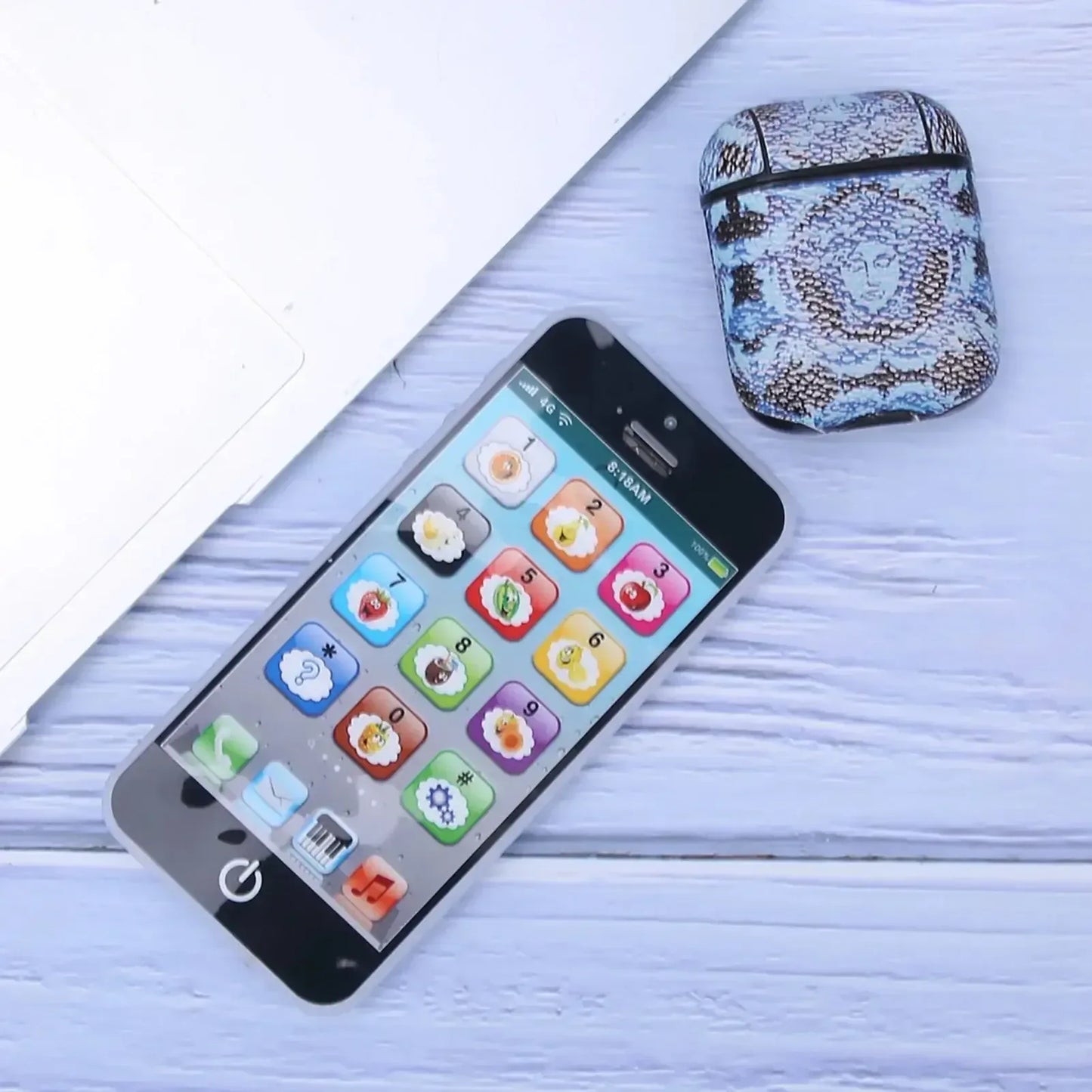Baby English Learning Phone black