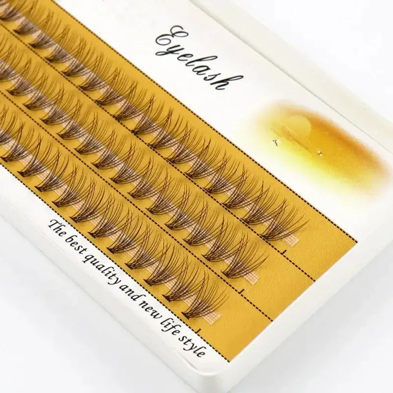 Bunches Mink Eyelash Extension 10D / C / 0.07mm | 6mm