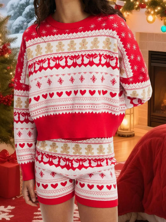 Women’s Christmas Santa Outfit set Red / M / United States