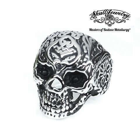 Skulls Night Out Skull Ring (4287) Size 09