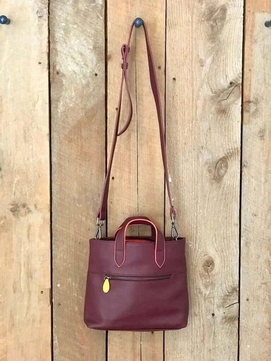 Atlantic Crossbody Satchel Gunmetal