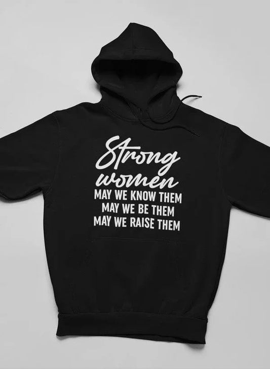 Strong Women Hoodie XXX-Large / Black Heather