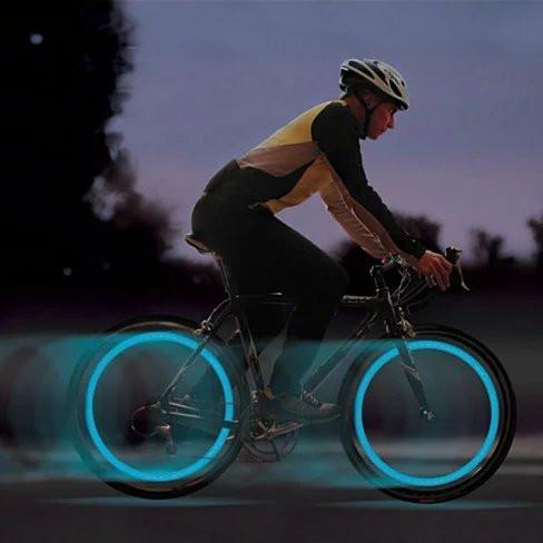 4pc Pack LED NEON COLORED Lights for Bikes, Cars and Motorcycle Yellow