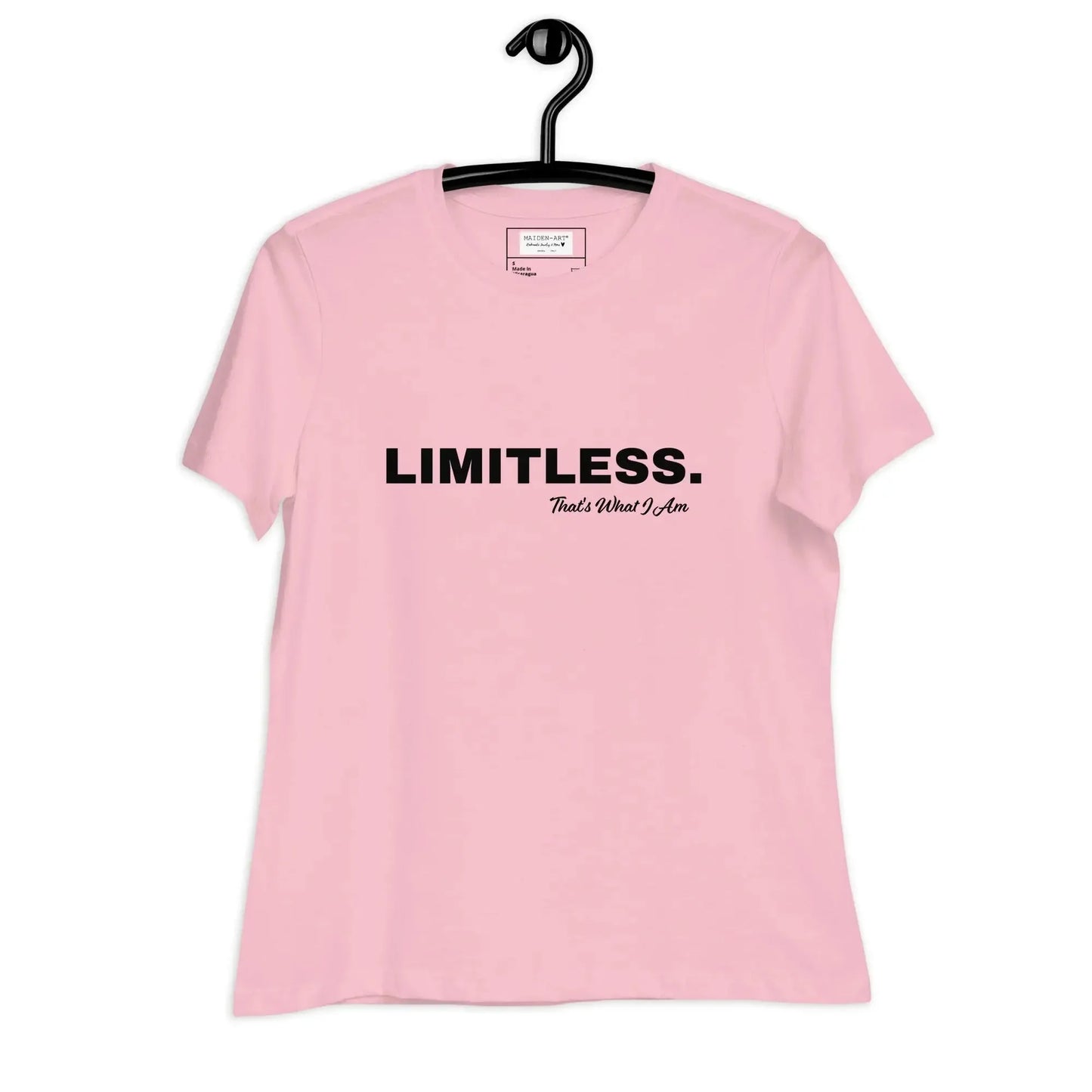 Women's T-Shirt LIMITLESS Women's Relaxed T-Shirt White / 3XL