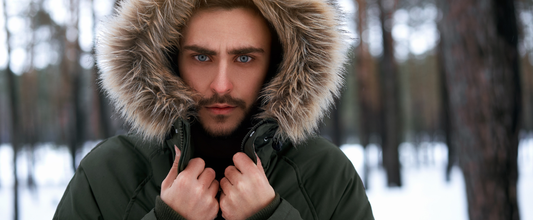 men with hood Best Winter Outfits for Men