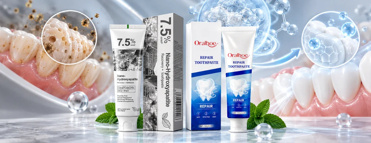 Nano-Hydroxyapatite and non-fluoride Toothpaste