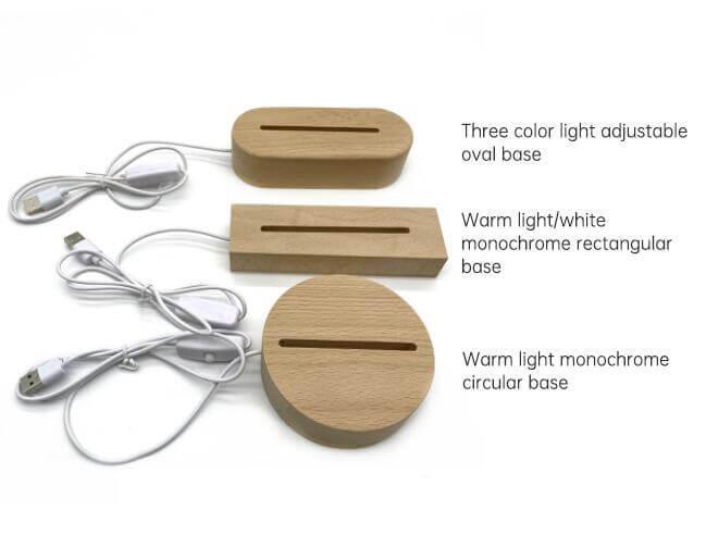 Custom Photo Acrylic Song Panel Personalized Photo Frame Living Room Decoration, BirthdayAnniversary Gift ,Gifts for Lovers Rectangle / warm light base