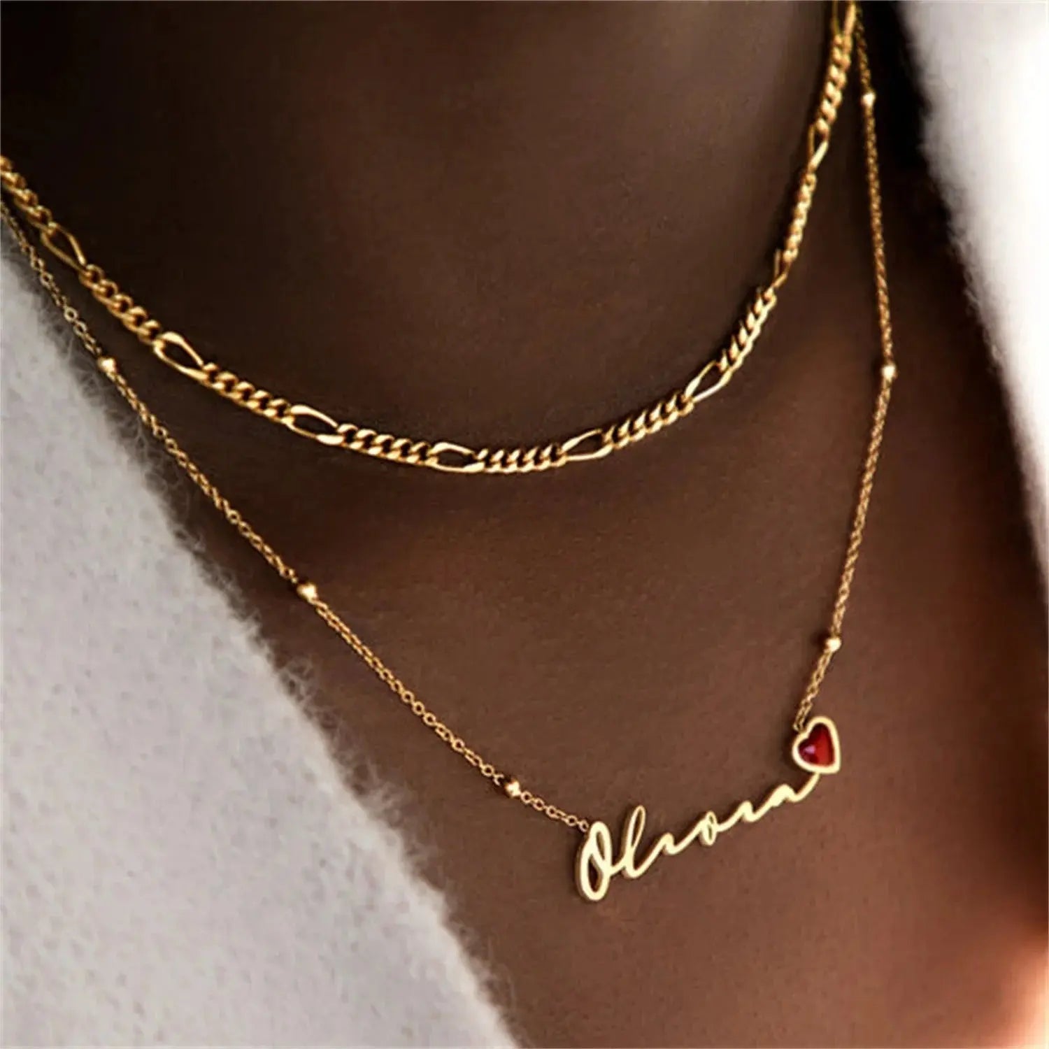 Personalized Stainless Steel Necklace For Women