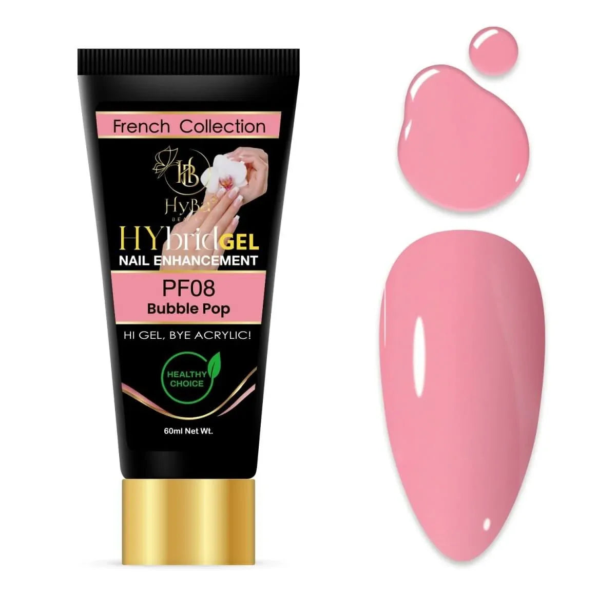 HyGEL® #1 PERFECT FRENCH COLLECTION - 60ml Listing PERFECT FRENCH Full Set #PF01-#PF12 (12 tubes)