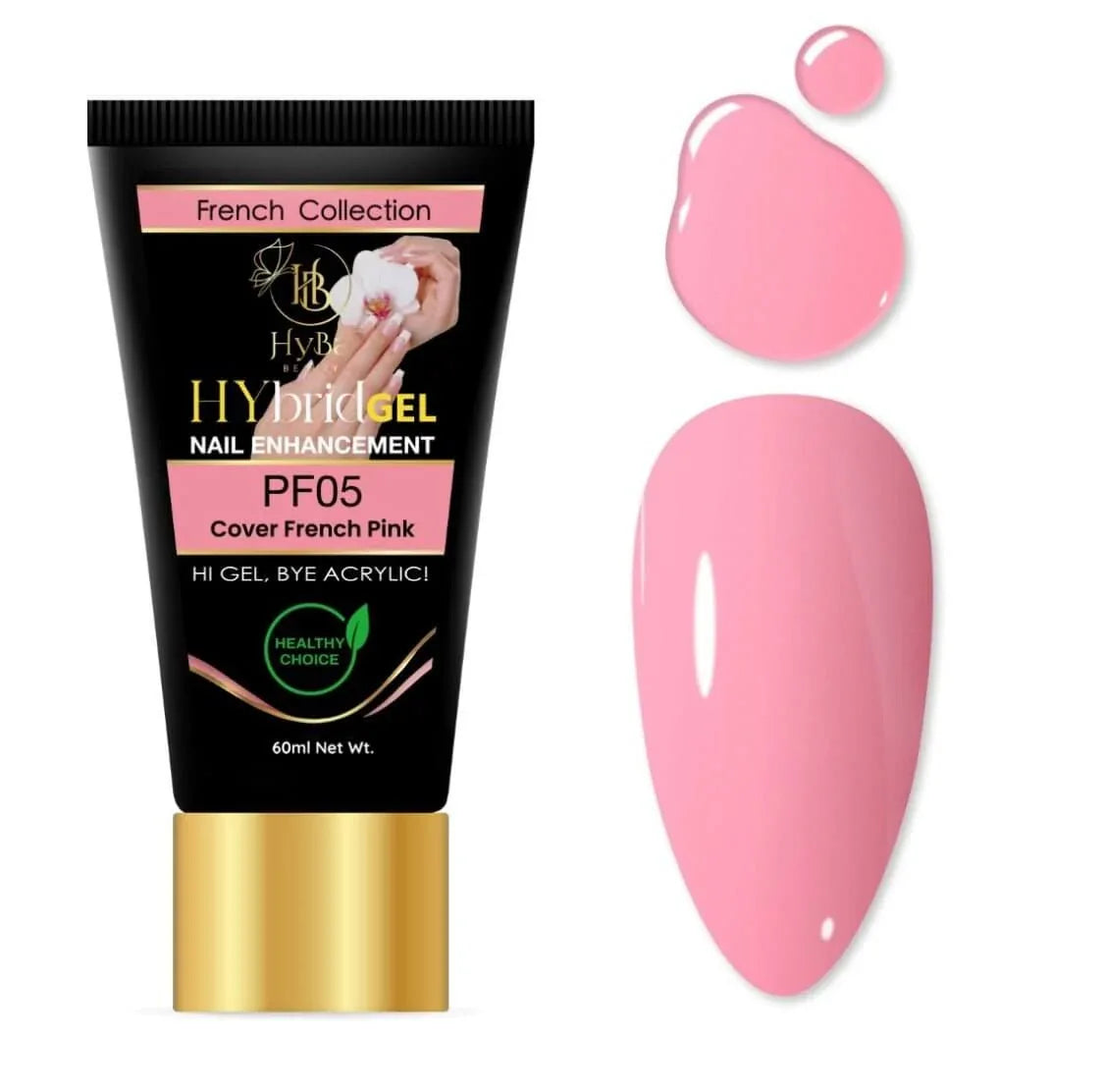 HyGEL® #1 PERFECT FRENCH COLLECTION - 60ml Listing PERFECT FRENCH Full Set #PF01-#PF12 (12 tubes)