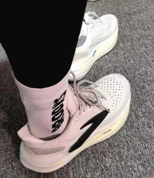 Casual Shock-absorbing Women Sneakers Anti-slip Running Shoes Black / 8.5