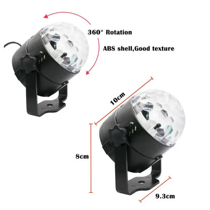 LED Party Projector Light with Sound Activation Default Title