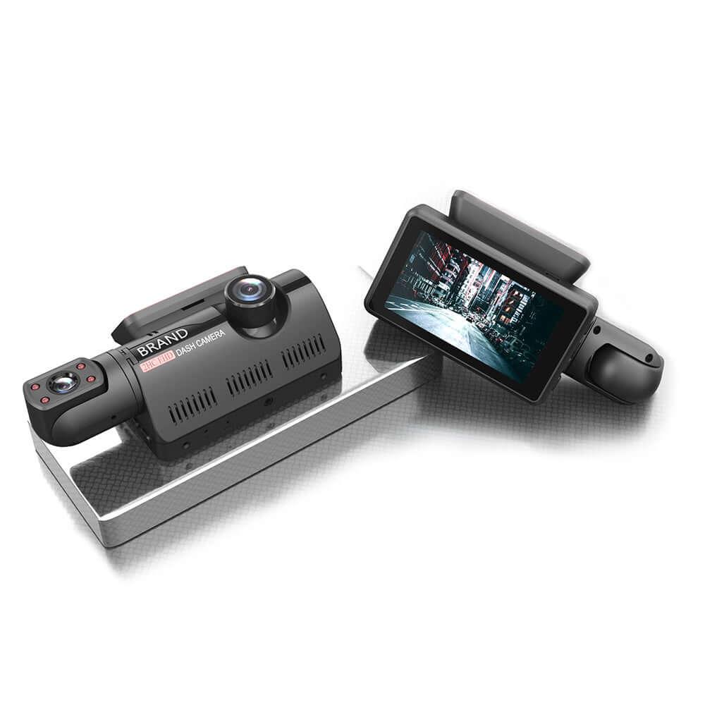 1440P HD 360° Dual Camera Full HD Night Vision Car Dash Camera Standard