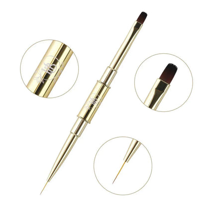 #16 BUILDER APPLICATION Square Dual Brush and Liner (GOLD) Default Title