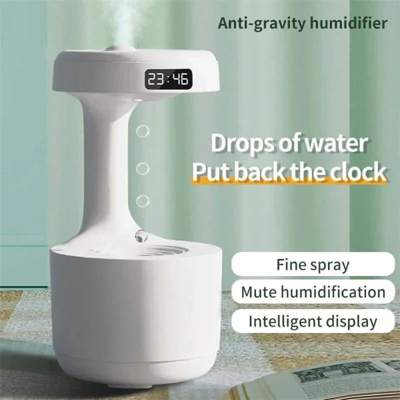 Anti-Gravity Humidifier with Diffuser Black