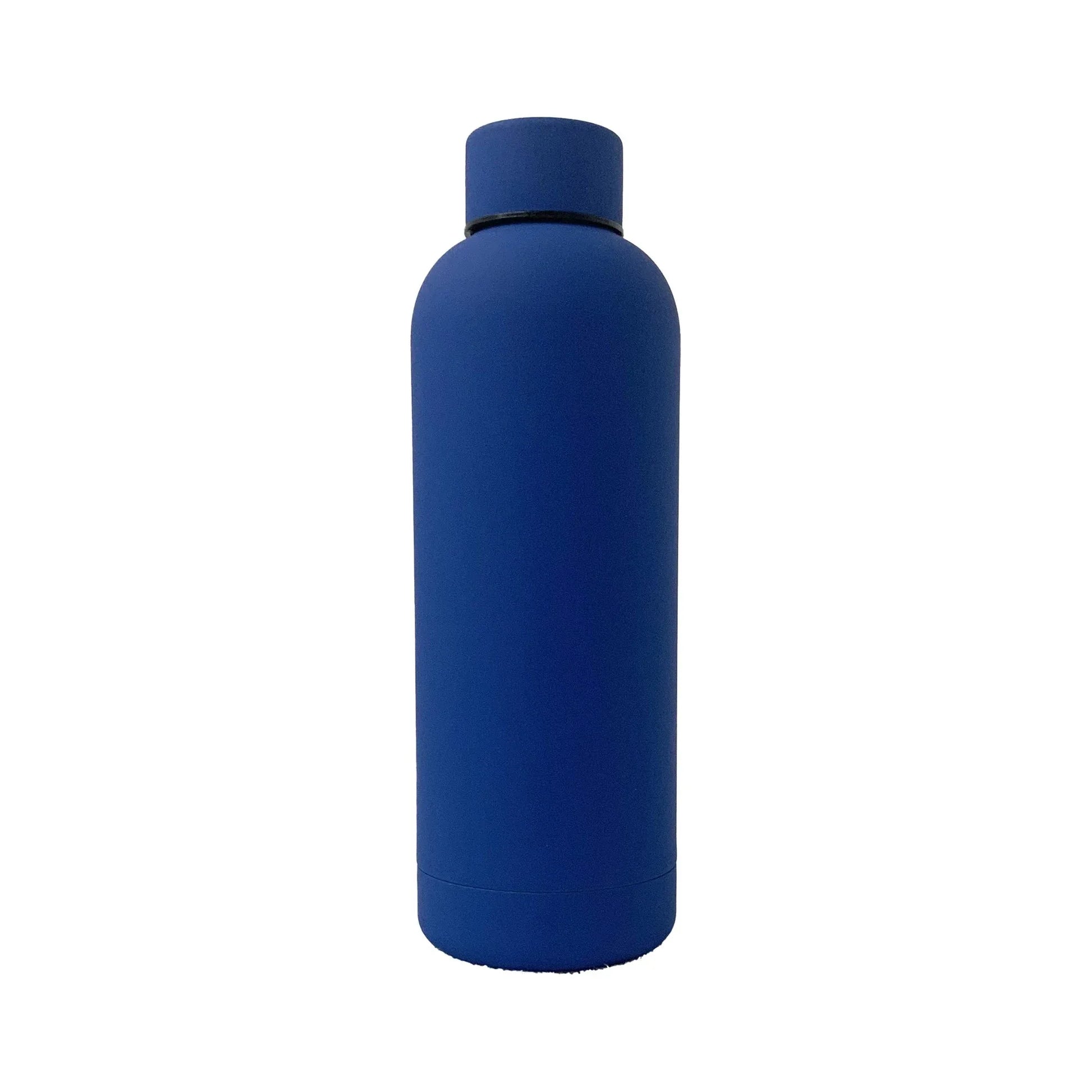 17oz Rubber Vacuum Insulated Stainless Steel Water Bottle Purple