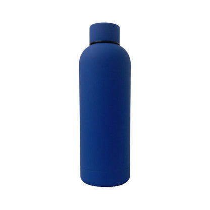 17oz Rubber Vacuum Insulated Stainless Steel Water Bottle Purple