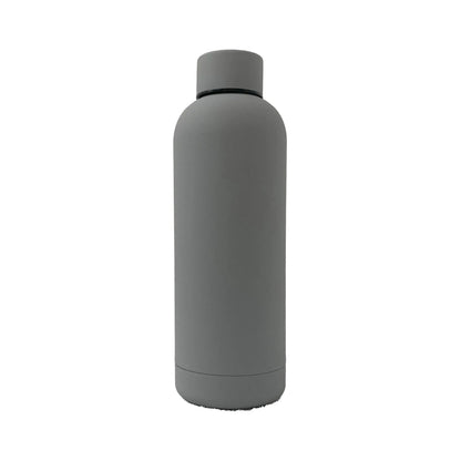 17oz Rubber Vacuum Insulated Stainless Steel Water Bottle Purple