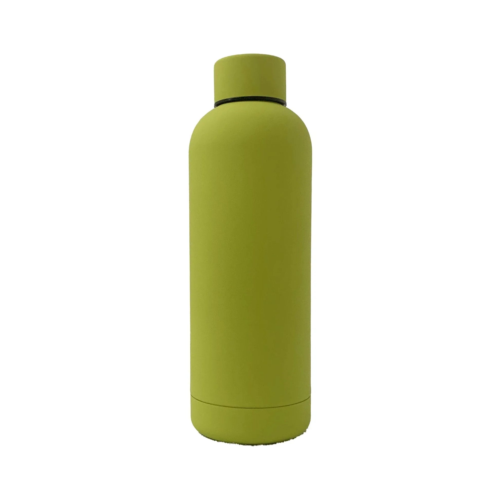17oz Rubber Vacuum Insulated Stainless Steel Water Bottle Purple