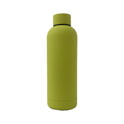 17oz Rubber Vacuum Insulated Stainless Steel Water Bottle Purple