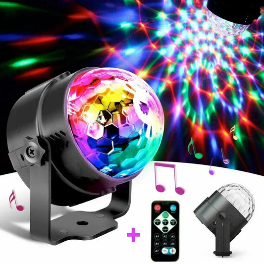 LED Party Projector Light with Sound Activation Default Title