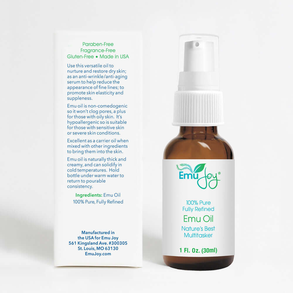 Shopminx EMU JOY PURE EMU OIL – Natural Elegance and Organic Healing REDEFINED! Default Title