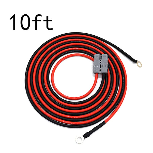 ACOPOWER 9ft 8AWG Anderson-Ring Cable Default Title