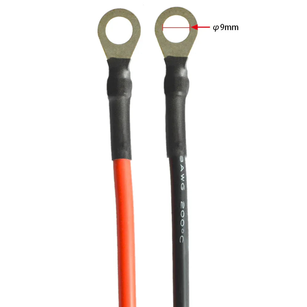 ACOPOWER 9ft 8AWG Anderson-Ring Cable Default Title