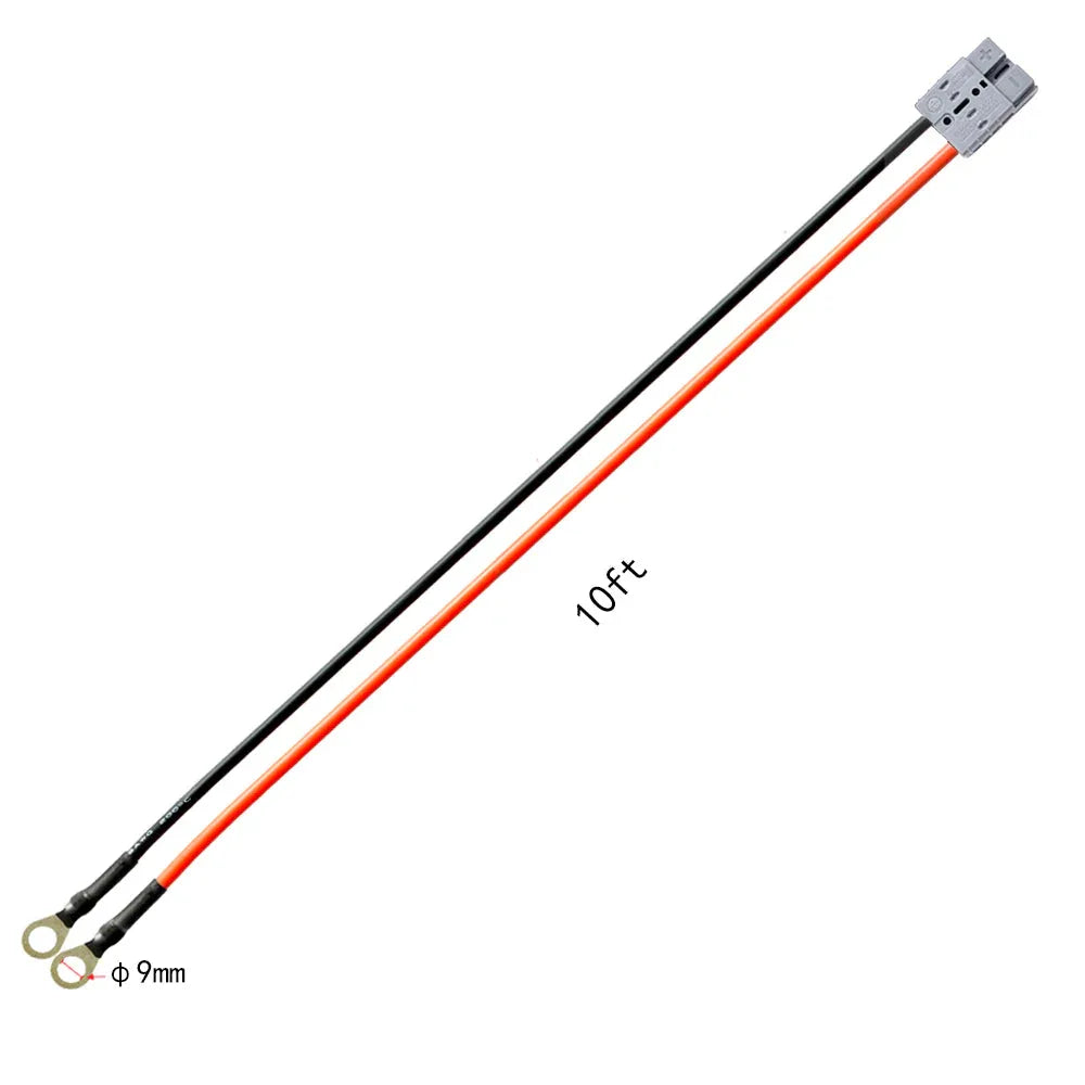 ACOPOWER 9ft 8AWG Anderson-Ring Cable Default Title