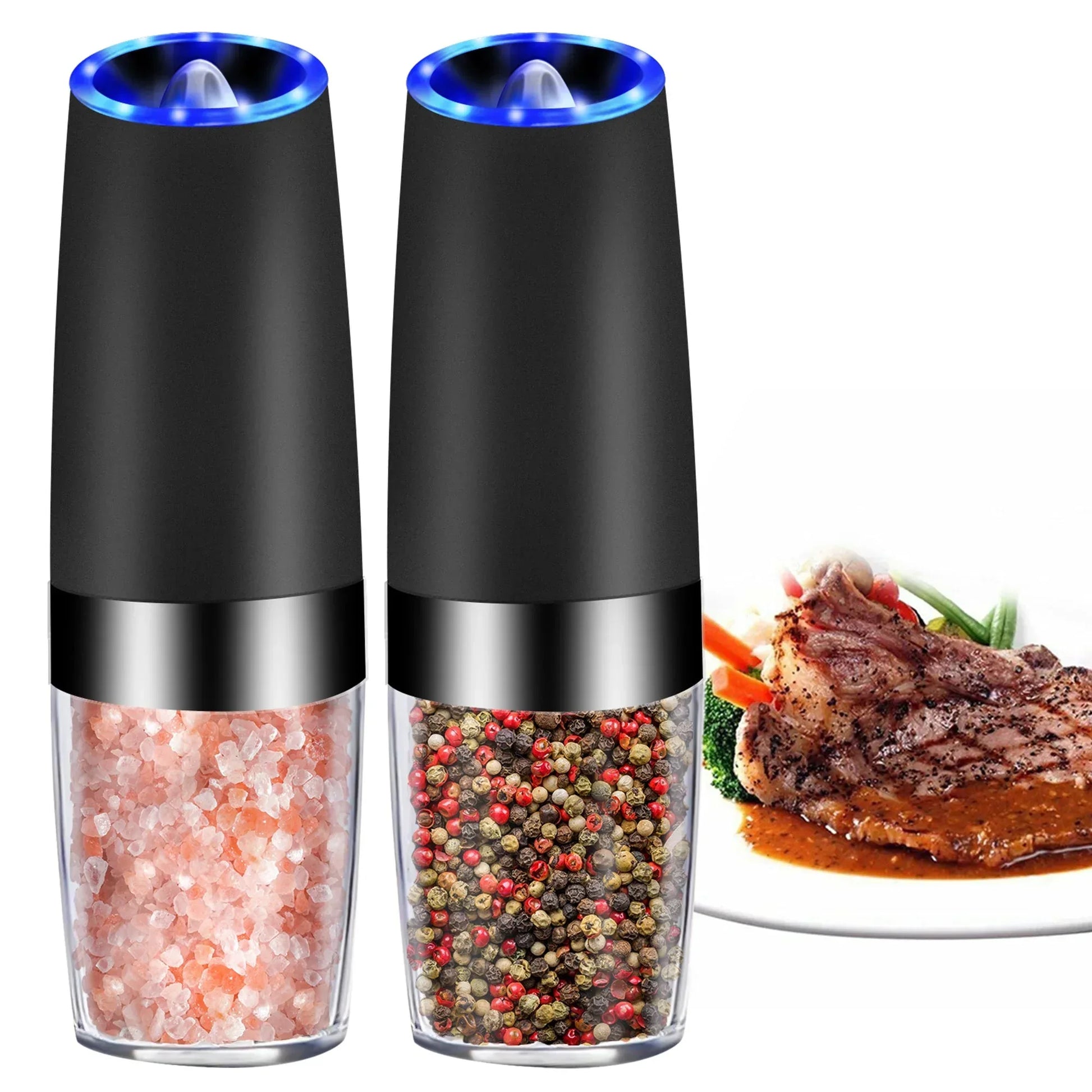 Electric Gravity Sensor Automatic Pepper Grinder Kitchen Tools 1pcs