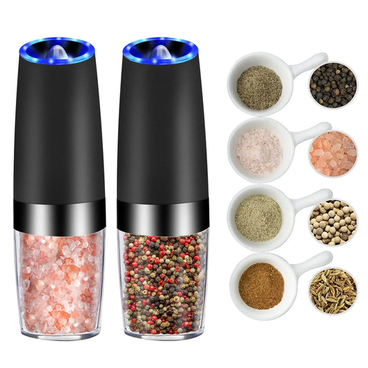 Electric Gravity Sensor Automatic Pepper Grinder Kitchen Tools 1pcs