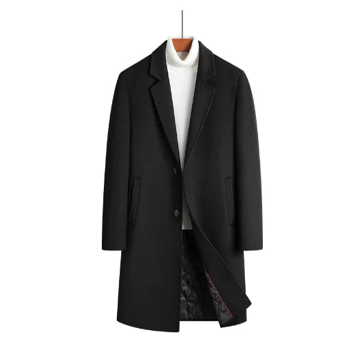 Men's Wool Trench Coat