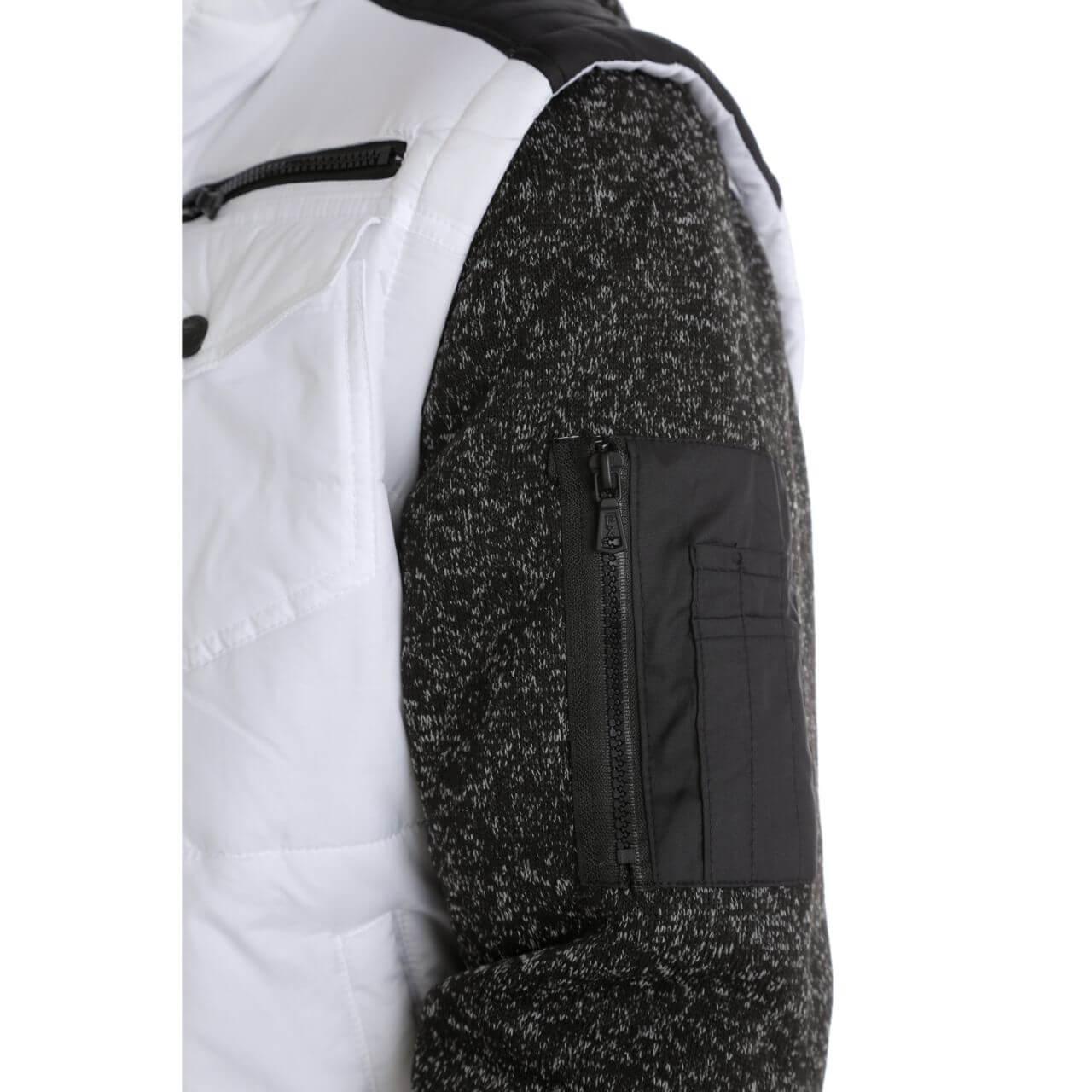 Quinn Quilted Puffer Jacket S / White