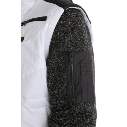 Quinn Quilted Puffer Jacket S / White